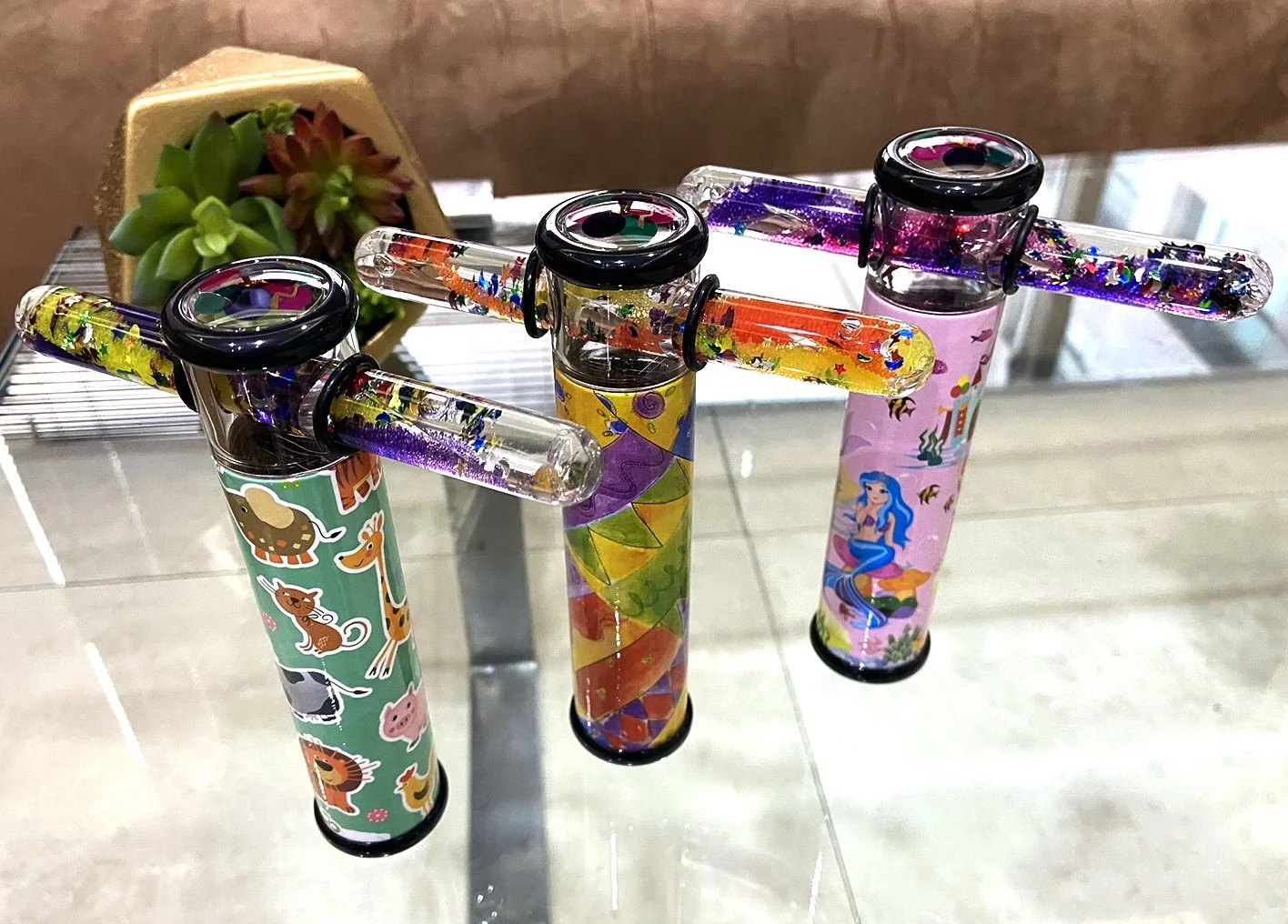 Новый дизайн, калейдоскоп, образовательная игрушка, красочная бумажная игрушка с принтом, калейдоскоп