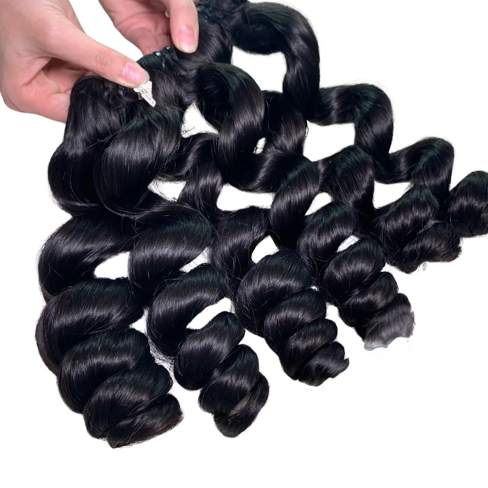 High Quality Cheap Price Raw Loose Wavy Natural Color 100% Raw Natural Vietnamese Human Hair Curly Wholesale Price High Quality
