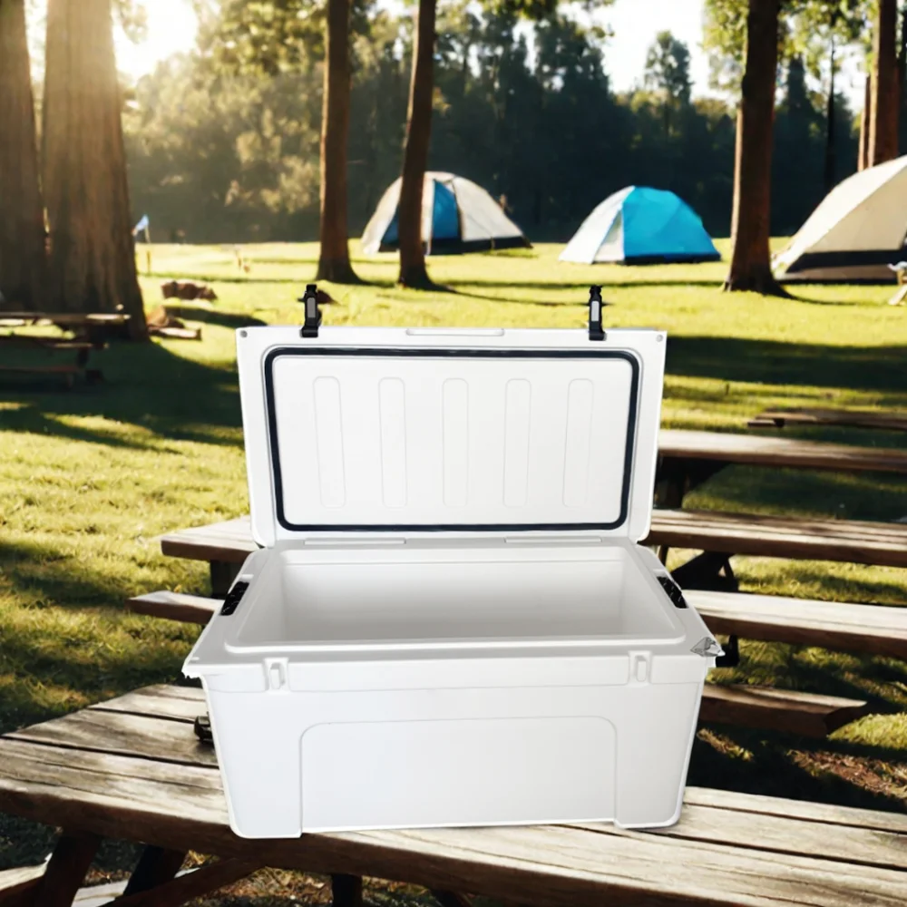 40L Outdoor Ice Cooler Box Customizable Rotomolded Coolers for Beer Picnic Drinks and Food Cooling Lunch Box for Camping