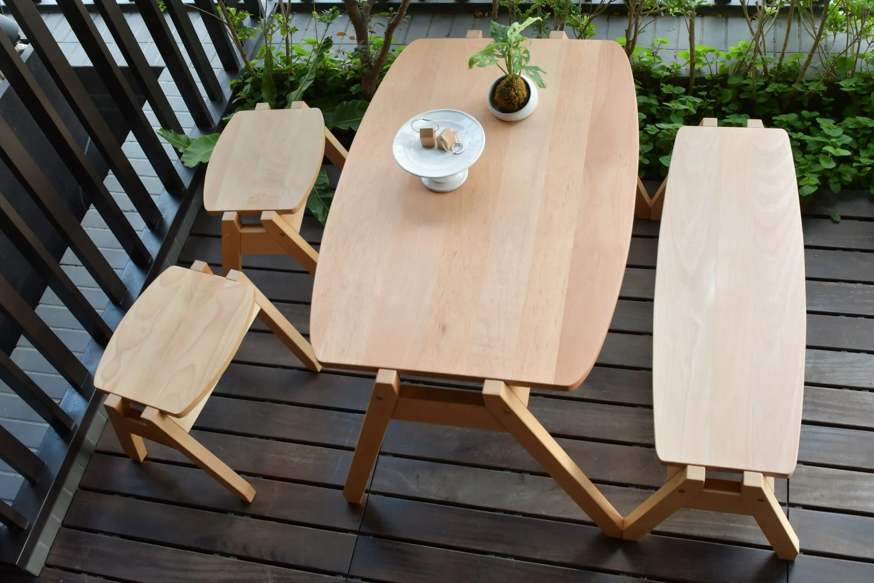 Высококачественная Детская Деревянный стол деревянные стулья