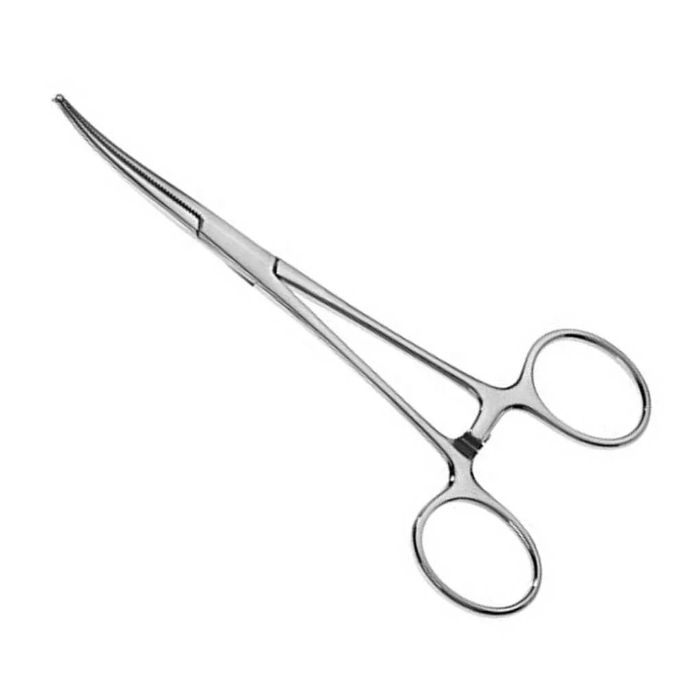 German Stainless Steel Hemostatic Forceps Curved for Surgical Use Surgical Curved Hemostat Forceps With Customized Sizes & Logo