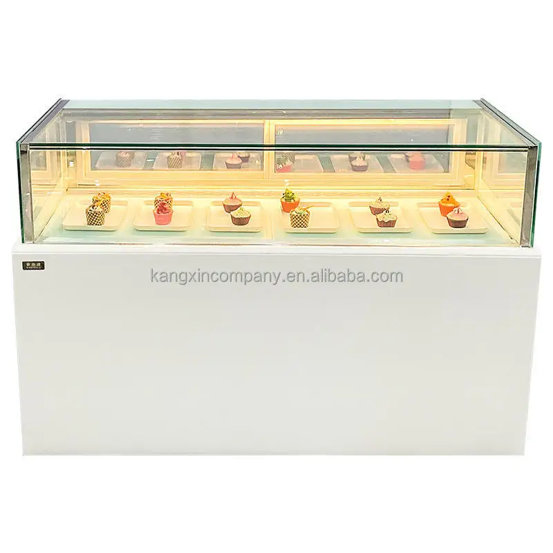 Supermarket Refrigerator Showcase For Bakery Store Cake Display Cabinet