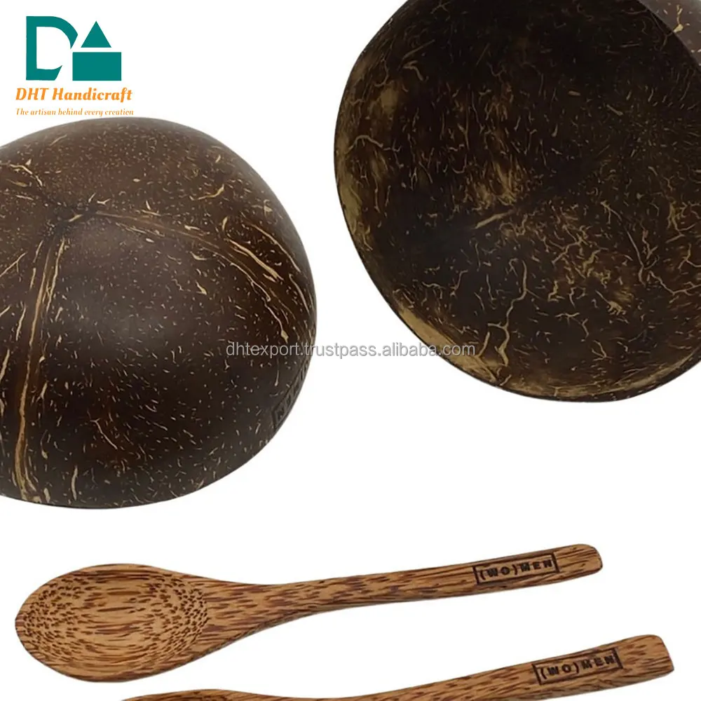 Миска из кокосовой скорлупы Dinnerwares изготовленная береговой тропический дизайн миска