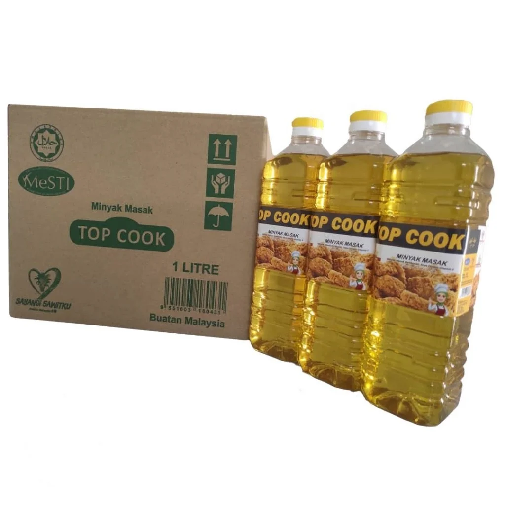 Malaysia  CP10 Jerrycan cooking oil 3 Liter x 6 Bottles Per Carton Palm Olein for food and beverage Industrial