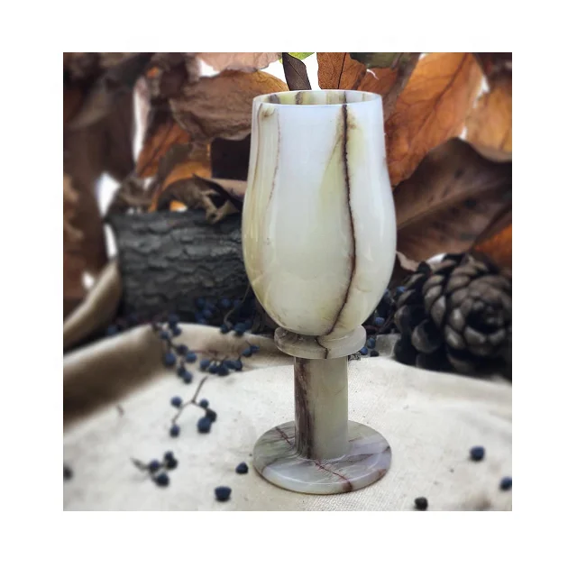 Premium Quality Affordable Pretty Marble Wine Glass Available In Pakistan