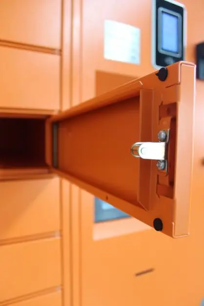 Intelligent  Parcel Items Package  Metal Cold-rolled Steel Cabinet Locker with Reinforced Lock for Last-mile Solution