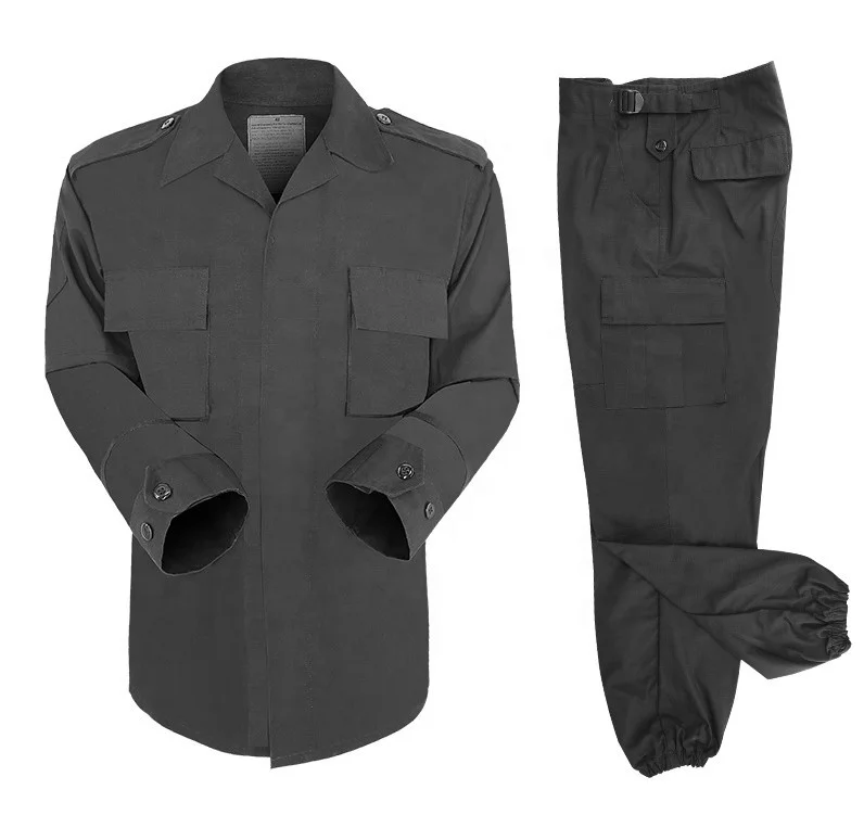 
2021 New Doublesafe Hot Sale BDU Custom Security Army Military tactical black uniform pants,military mens clothing for sale 