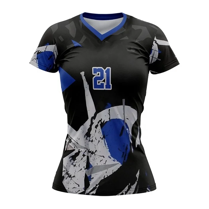 Short Sleeves Volleyball Jerseys Embroidery Breathable Customized High Quality Wholesale Volleyball Team Sports