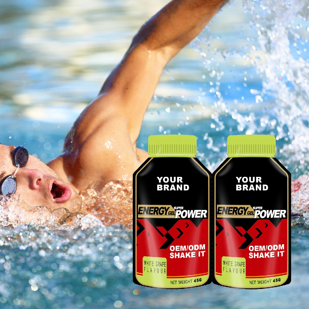 Customize energy gel gu White Grape Flavour 45*30pc