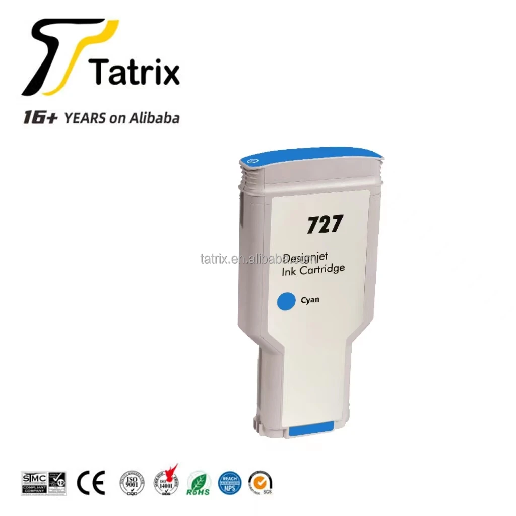 Чернильный картридж Tatrix 727 300 мл для принтера HP DesignJet T920 T930 T1500 T2500