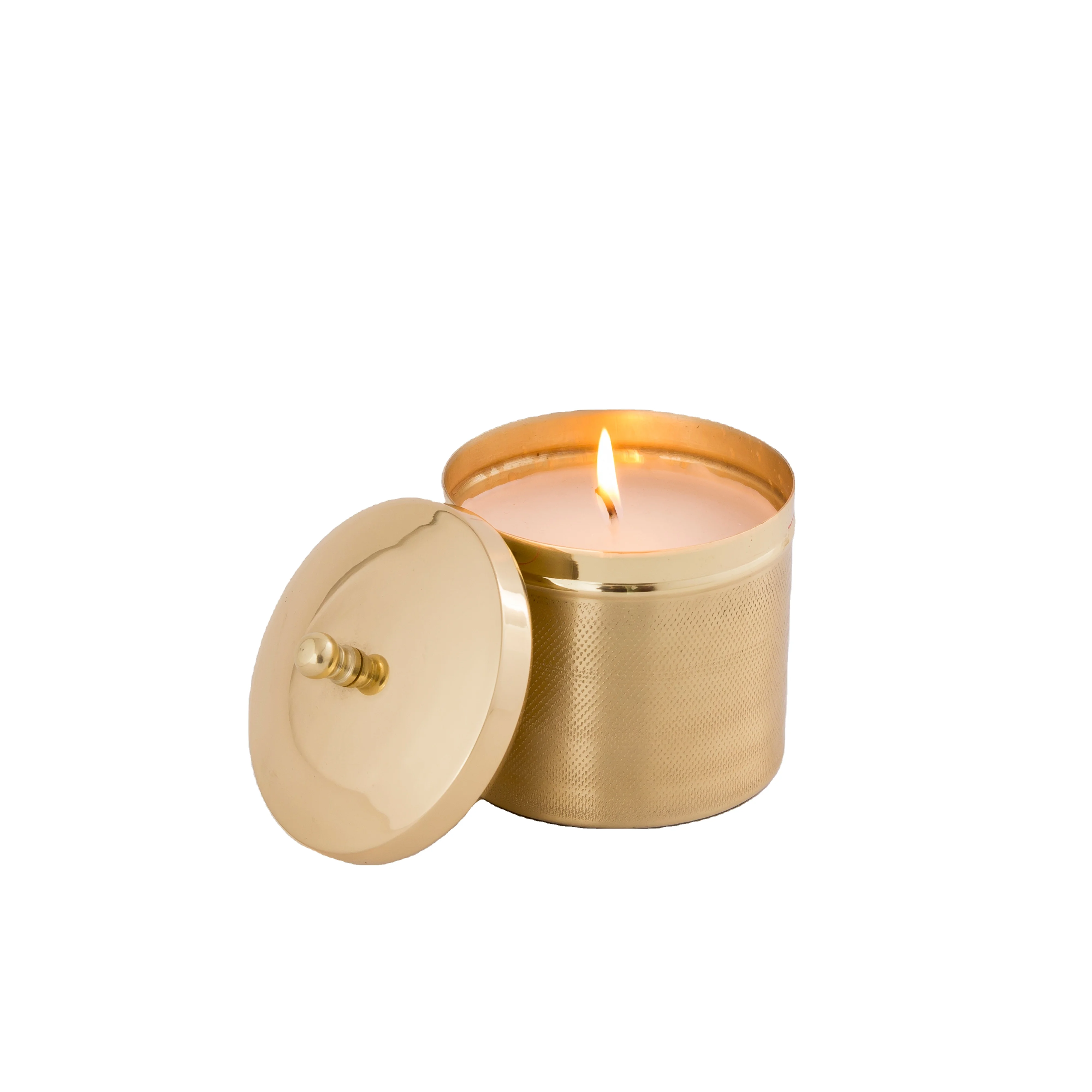 High Quality Best Selling Metal Scented Candle Jars for Home and Wedding Decor