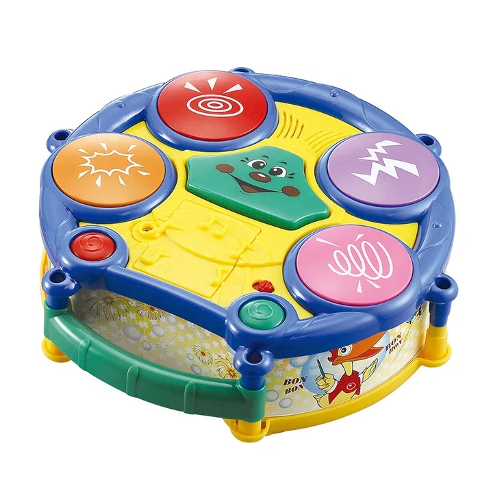 Custom educational toy for kids drum toy with stick
