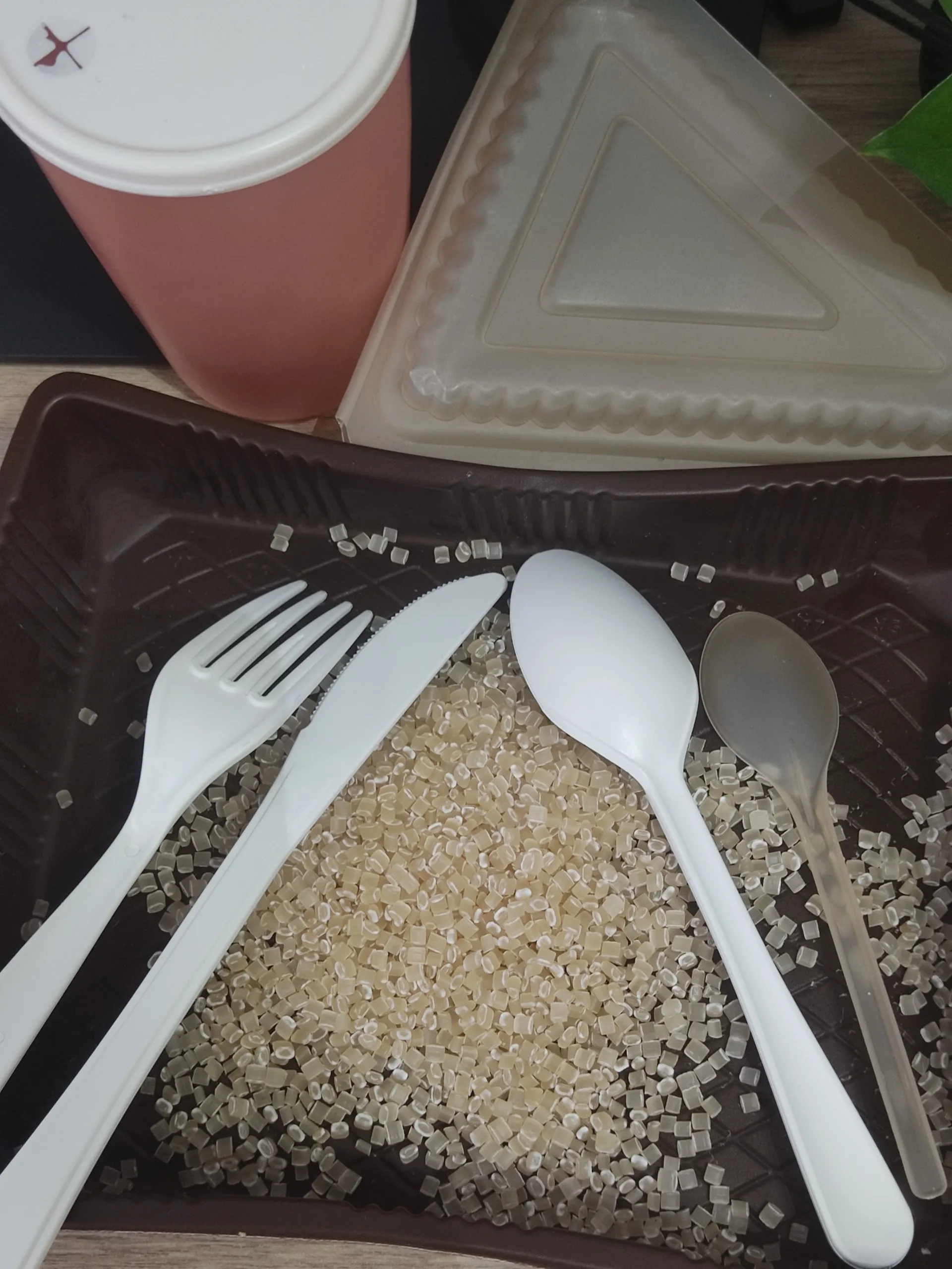 Bio  Biodegradable PLA  Pellet Resin from tapioca starch for Bio Bag, cup