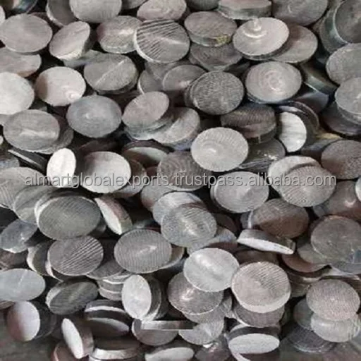 Natural Buffalo horn blank button white spot unfinished button for garments Accessories