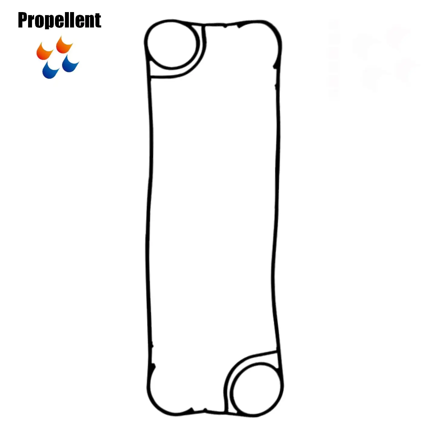 OEM replacement XG45 XG50 XG55 heat exchanger gasket for heat pump water heating