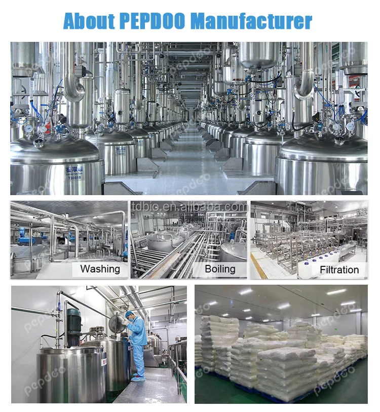 Fish Collagen Low Molecular Weight Dissolve 500 Dalton Hydrolyzed Collagen Tripeptide Water Soluble Collagen Powder