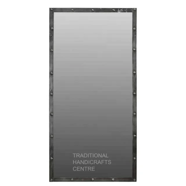 Rectangle Shaped Antique Mirrors style Living Room Home Decorative bathroom vanity mirror super clear make up Iron Mirror Frame