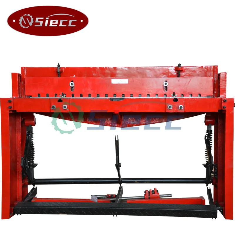 Foot Operated Guillotine Treadle Shearing Machine for Cutting Sheet Metal