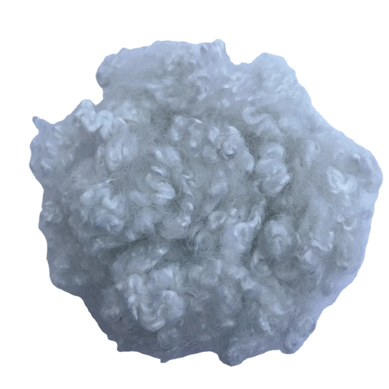 100% Recycled polyester staple fiber The polyester fiber from Viet Nam manufacturers direct sale high tenacity
