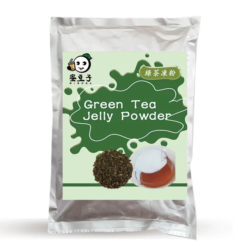Крупные партии зеленый чай желе мгновенный порошок в пакете 1 кг