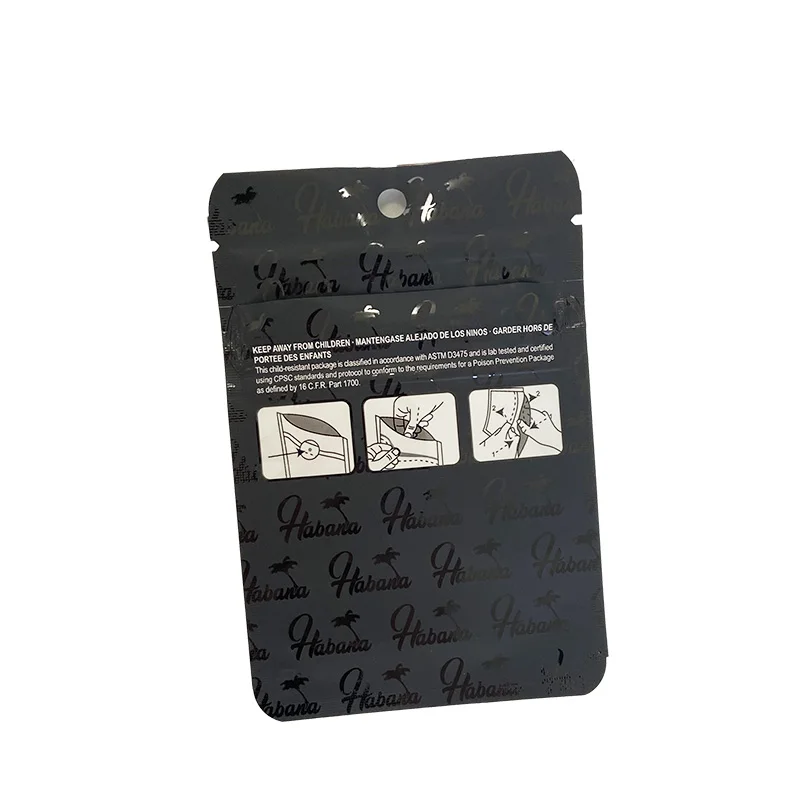 Custom Printed Soft Touch Smell Proof Edible Mylar Stand Up Aluminum Foil Zipper Barrier Pre roll 3.5g Packaging Bags