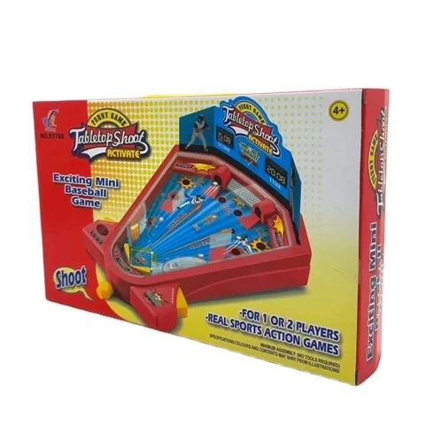 Plastic Catapult game Tabletop Exciting Mini Baseball Game for Children