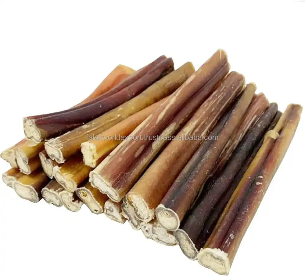 100% healthy dog chew best quality and soft chew bully stick For dog treat chew food From Falak World Export