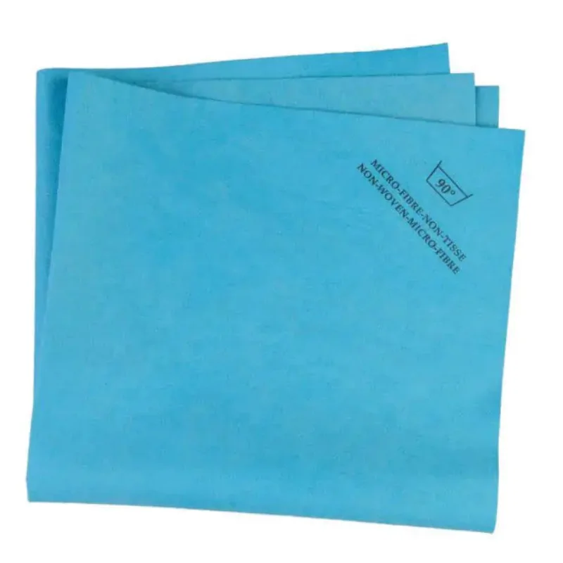 Lint free Microfiber nonwoven Magic Streak Free Cleaning Cloth 3 Pack Clean Any Surface for Window
