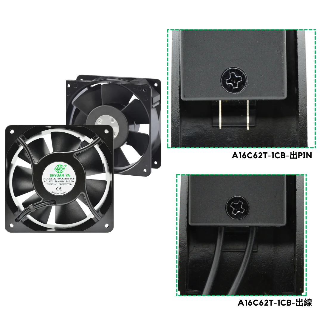 160mm axial fan