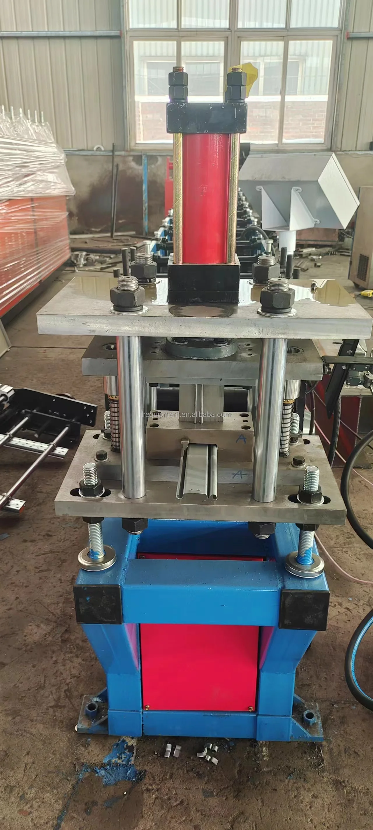 Electric High Security Galvanized Shutter Door Roll Forming Roller Shutter Garage Doors Making Machine