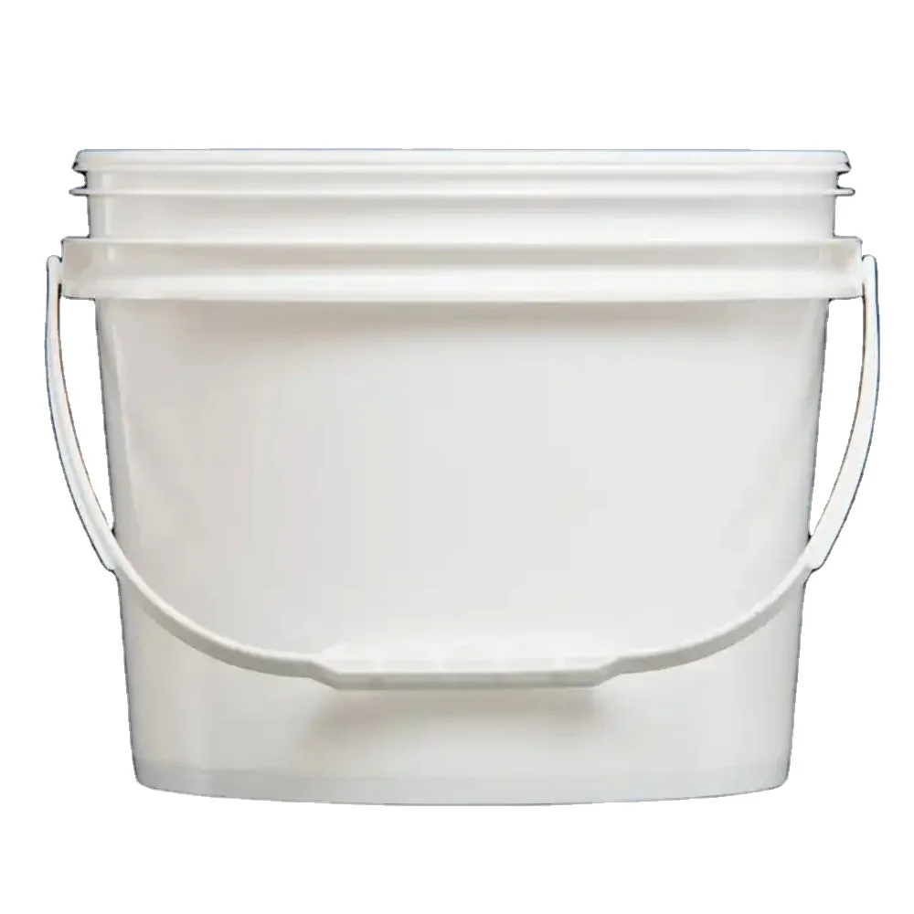 Краска упаковывая пластиковое ведро круглое цементное
