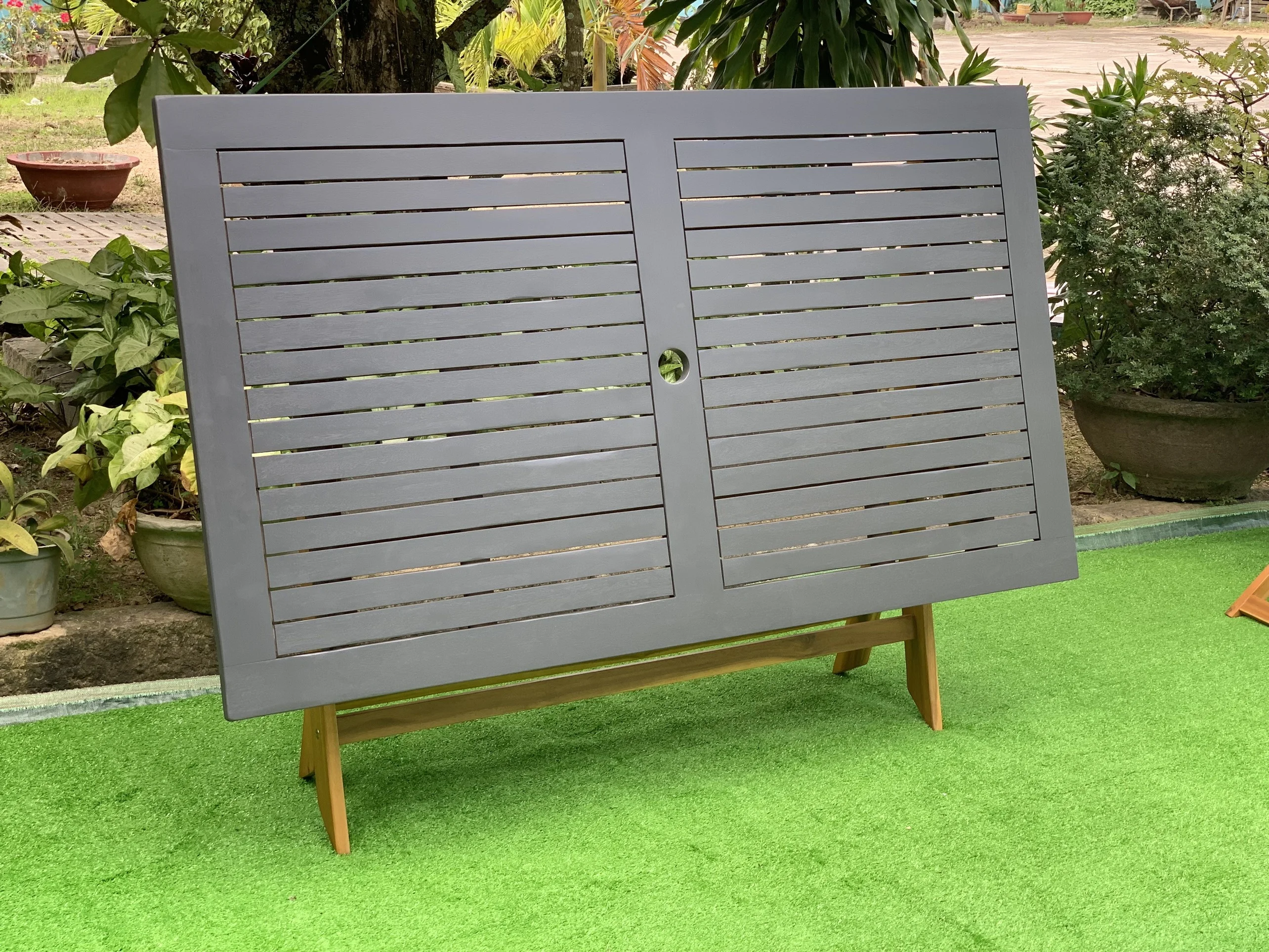 Outdoor Acacia Wood Folding Dining Table