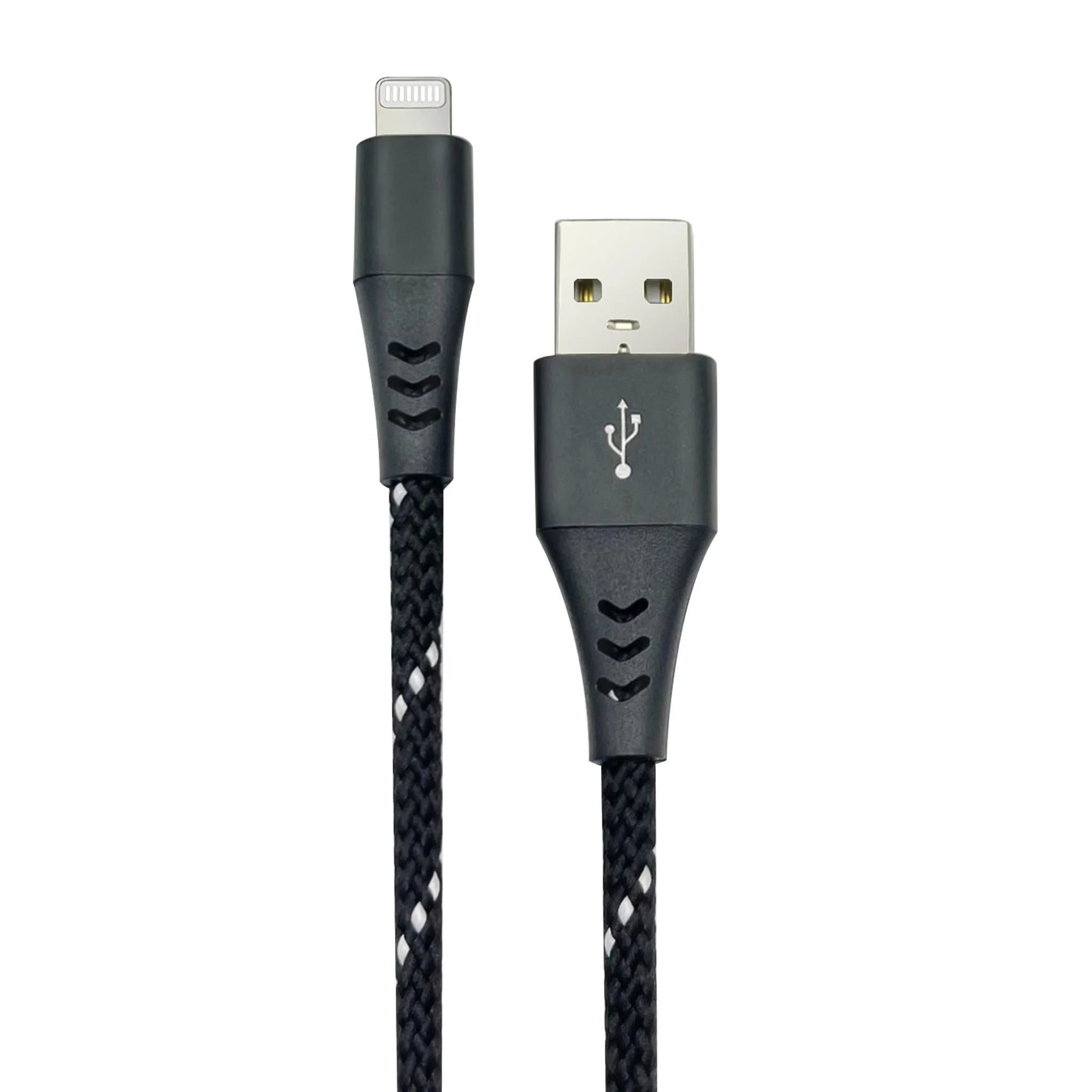 
 Сертифицированный MFi кабель lightning, Плетеный, USB-A Lightning (C89) для iPhone 1m (Также доступно в 2 м, 3 м)  