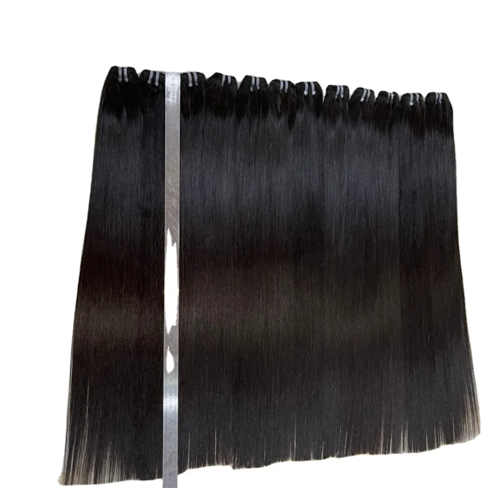 Высококачественные и блестящие прямые вьетнамские пучки волос с супер косточками, 23 ноября 2021 года