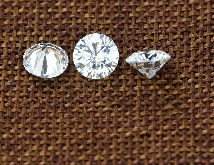 New Product with GIA IGI certificate 0.02CT Brilliant Cut natural real diamond CVD diamond HPHT diamond