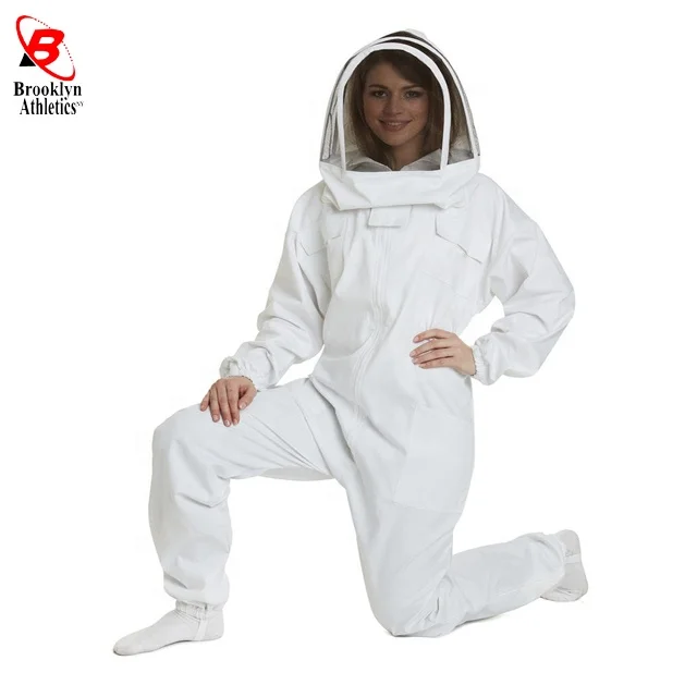 BEEKEEPING MEN COTTON SUIT WITH FENCING VEIL
