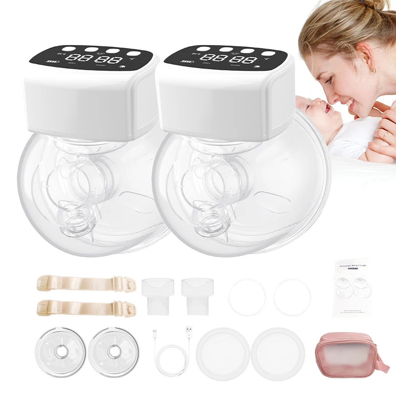 Portable Electric Breast Milk Pump Hands-Free Baby Appliances Materna Electrico Extractor for Mothers
