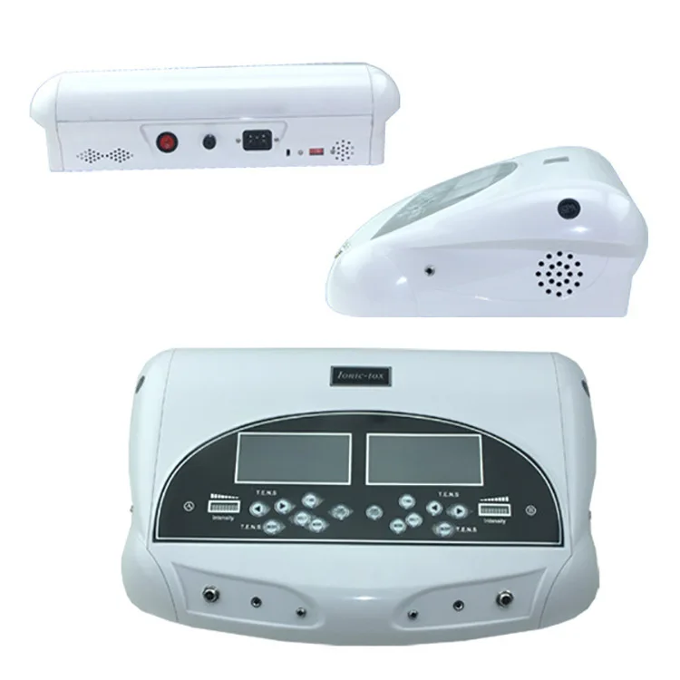 Professional Foot Ionic Detox Foot Bath Machine Physiotherapy Instrument Double Belt Foot Therapy Machine
