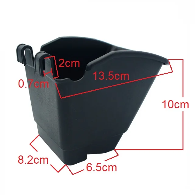 Вертикальные зеленые настенные садовые украшения для растений пластиковые цветочные горшки