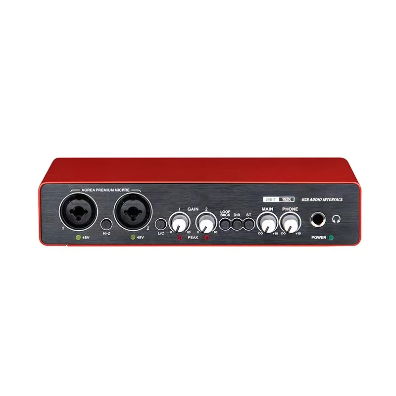 2i2 3rd gen music studio recording sound equipment professional USB Sound cards audio interface