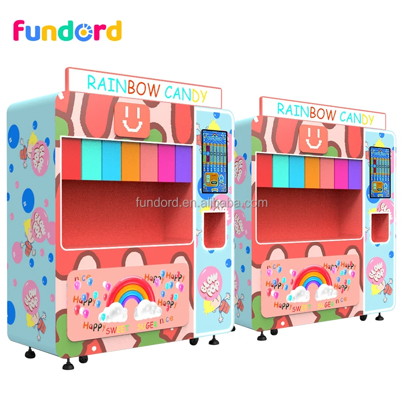 Fundord new chocolate candy bean automatic candy vending machines