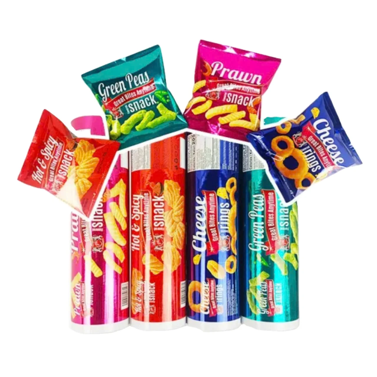 Food Grade Flexible Packaging Moisture Proof Bopp CPP PE Laminating Film Roll Printed Customized Plastic Laminated Film