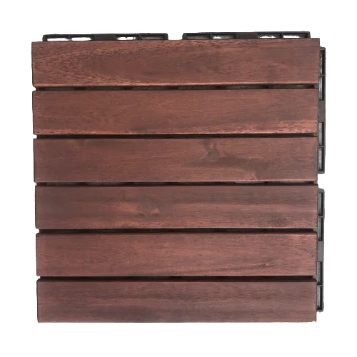 Kanhome T6A1 экономичная декоративная плитка из дерева акации 300*300 напольное покрытие для наружного и внутреннего декора балкона