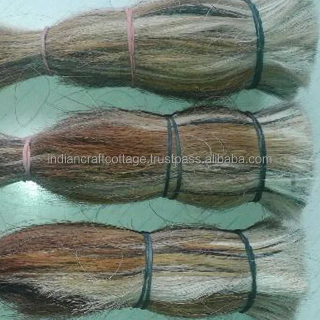 Real Bufflao and cow tail hair/100% natural animal tail hair
