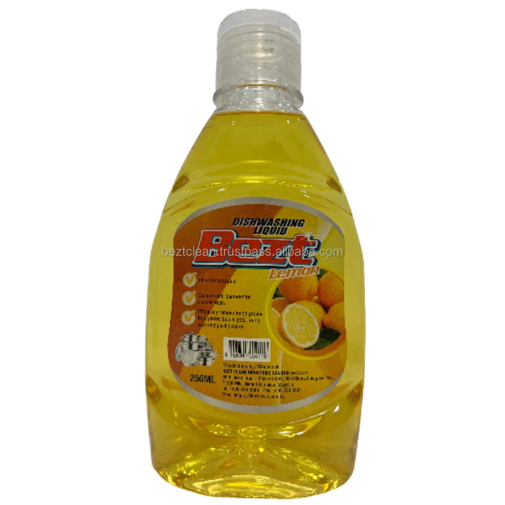 Clean Mate Concentrated Dishwashing Liquid (Lemon) 250ml 900ml 5l