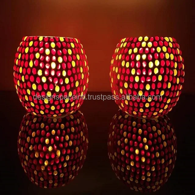 Выдающийся мозаичный чайный подсвечник для украшения по хорошей цене