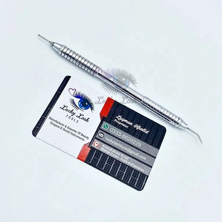 Stainless Steel Beauty Lash Separating Tool Clean Up Rods Eyelash Perm Lifting Stick Private Label/packing available
