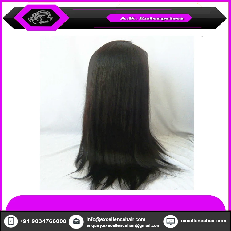 Raw Temple Human Hair Lace Frontal Wigs Supplier From Indian, Human Hair from South India Chennai
