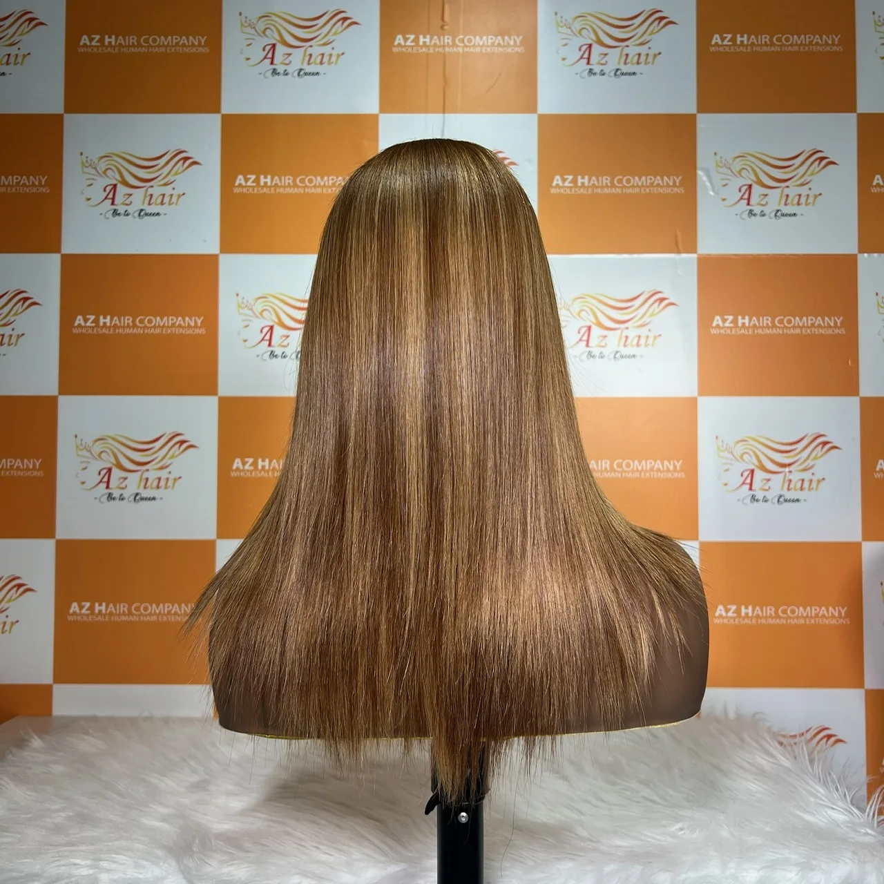 2x6 Honey Blonde Highlight Wig Bone Straight Vietnamese Human Hair Virgin Glueless Piano Color Lace Wigs HD Lace Front Wig