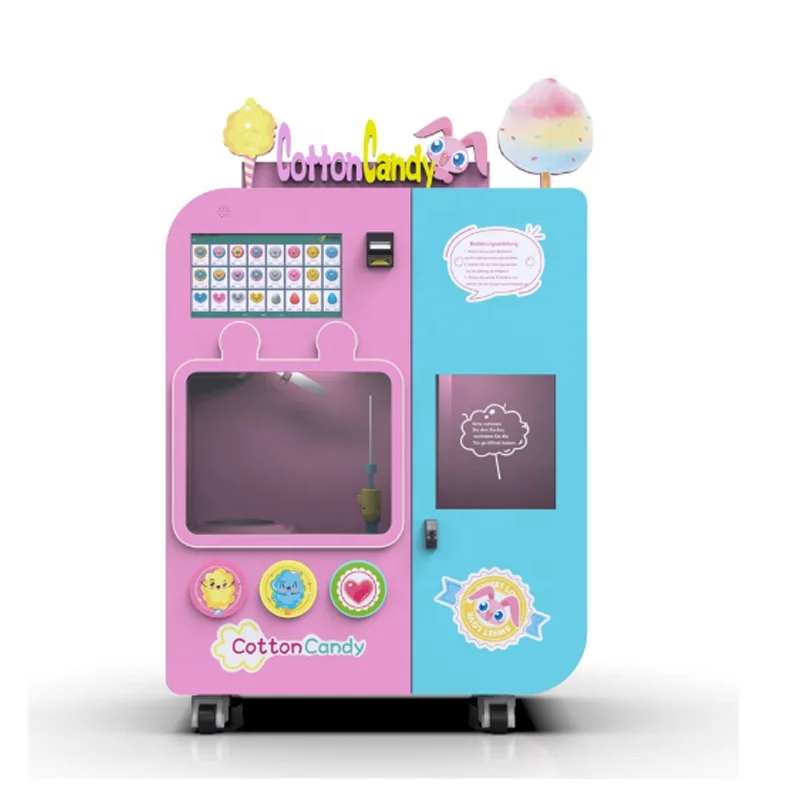 Десертная автоматическая машина для приготовления сахарной ваты, полностью автоматическая машина для производства сахарной ваты